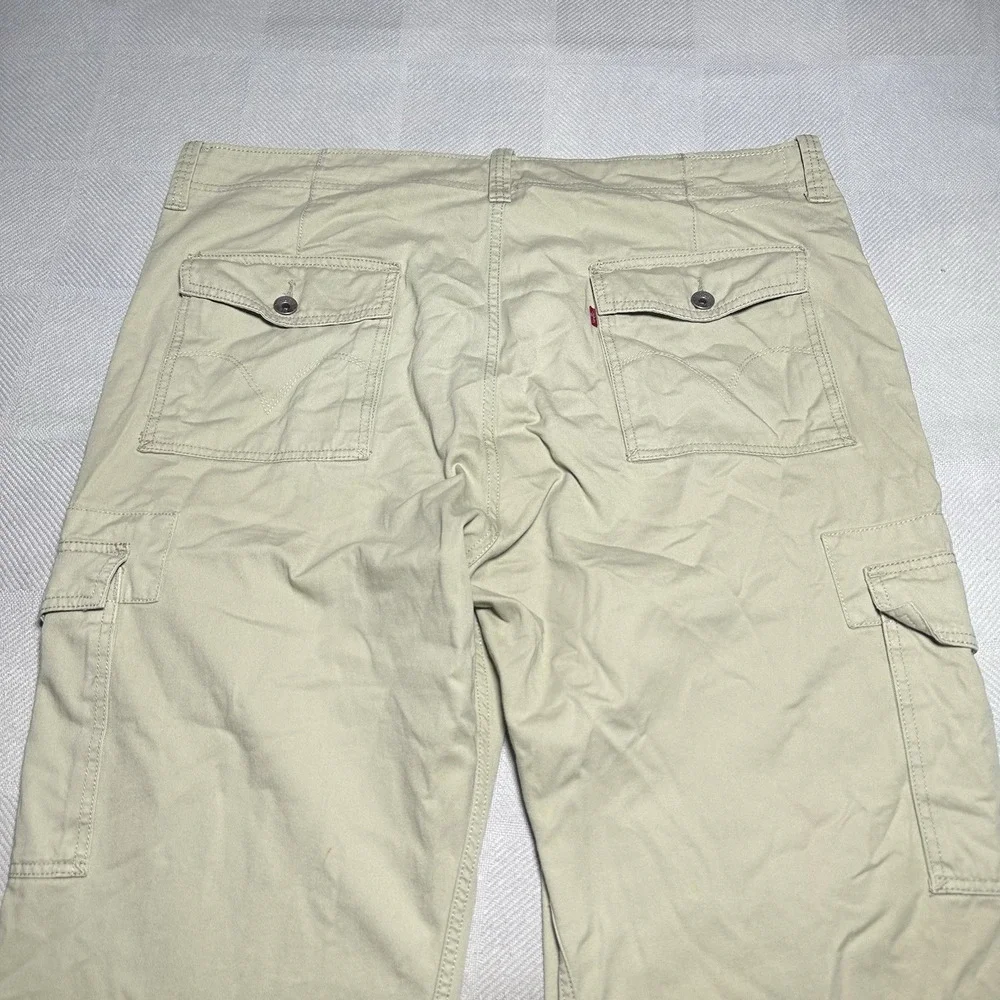 Vintage Y2K Levi's Cargo Pants Mens 42x26** Loose Straight Baggy Wide Leg Skater